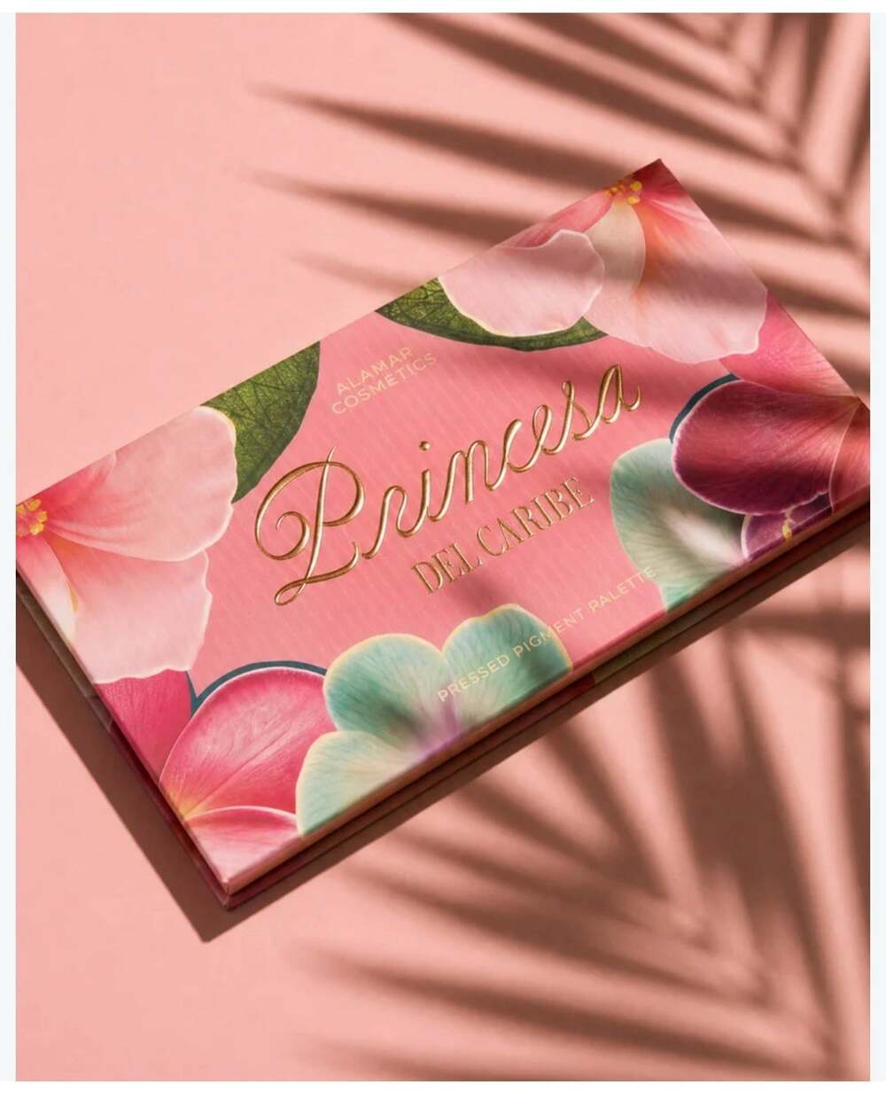Alamar Cosmetics Princesa Del Caribe Pressed Pigment Palette Shimmers & Mattes